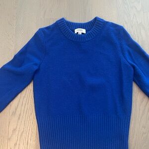 COS 100% wool size Small cobalt blue sweater (2022)